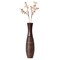 Uniquewise Decorative Conemporary Tall Trumpet Shape Floor Vase, Brown 30 Inch QI004191.S - alternate 1